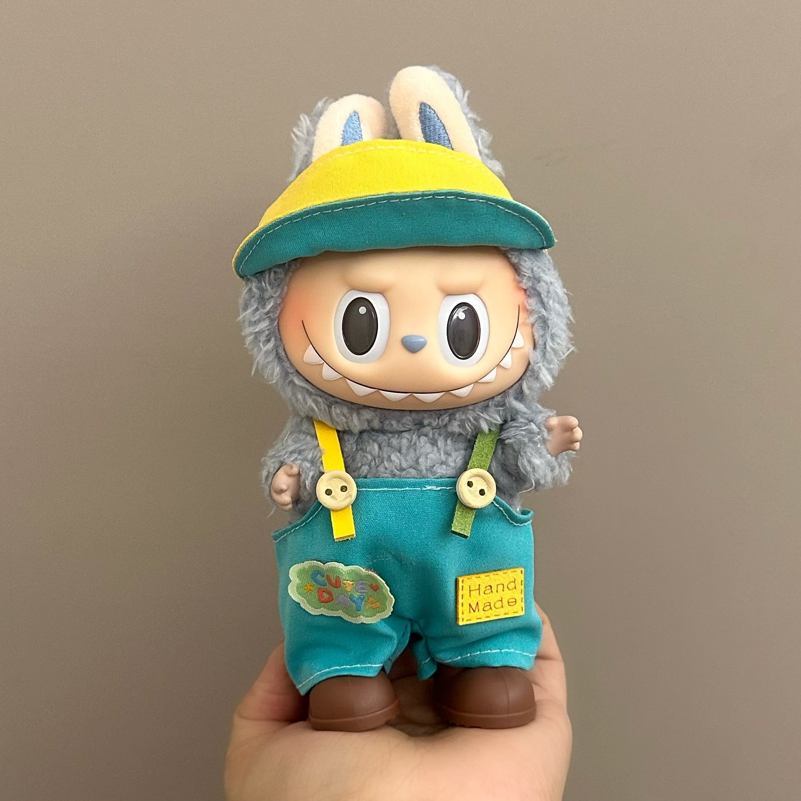 Playful Threads: Compatible with Labubu, Clothing Set, Accessories for 17cm Dolls, Accessories for Labubu (No Doll)