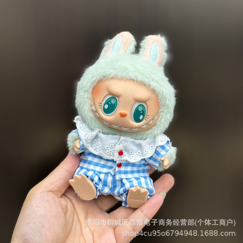 Ropa de Invierno para Muñecas Labubu de 17cm – Sets Calientitos y Adorables (Muñeca no incluida)