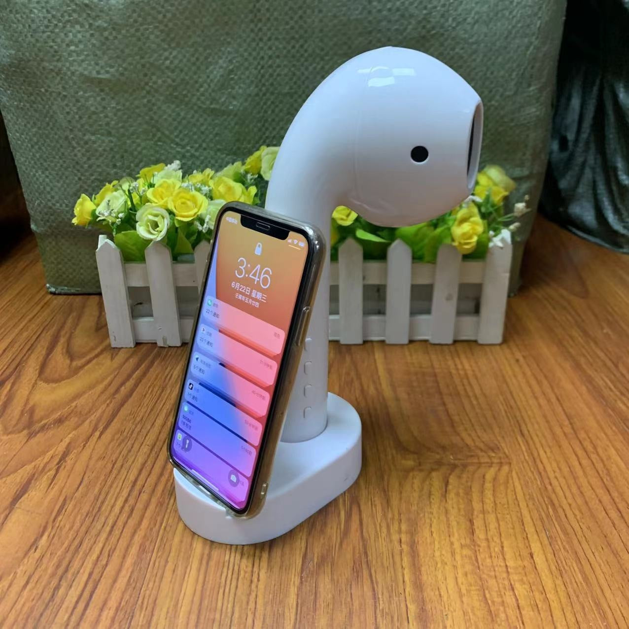 Altavoz Bluetooth Portátil con Sonido Potente – Diseño Tipo AirPod