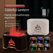 Difusor de aroma  para hombre con diseño de flama y función de humidificador inteligente silencioso