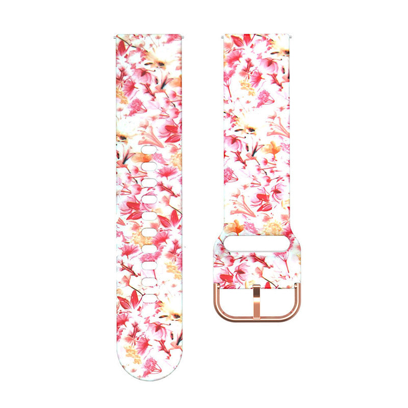 Correa de Silicona para Samsung Galaxy Active2 , Watch4,   Huawei 20/22 mm En varios Colore