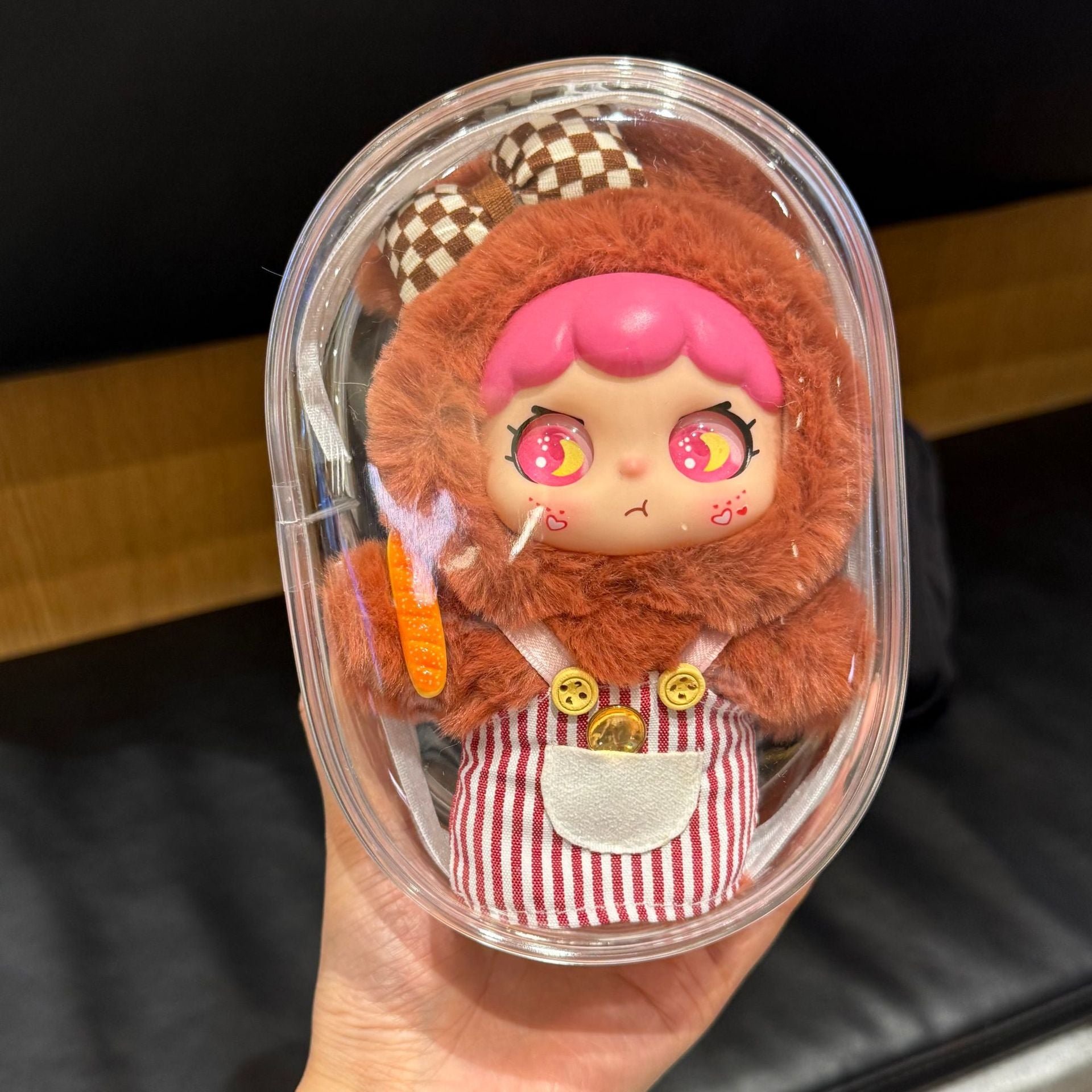 Muñeco De Peluche Cara Adorable: Charms Para Colgar En Mochilas Y Bolsos