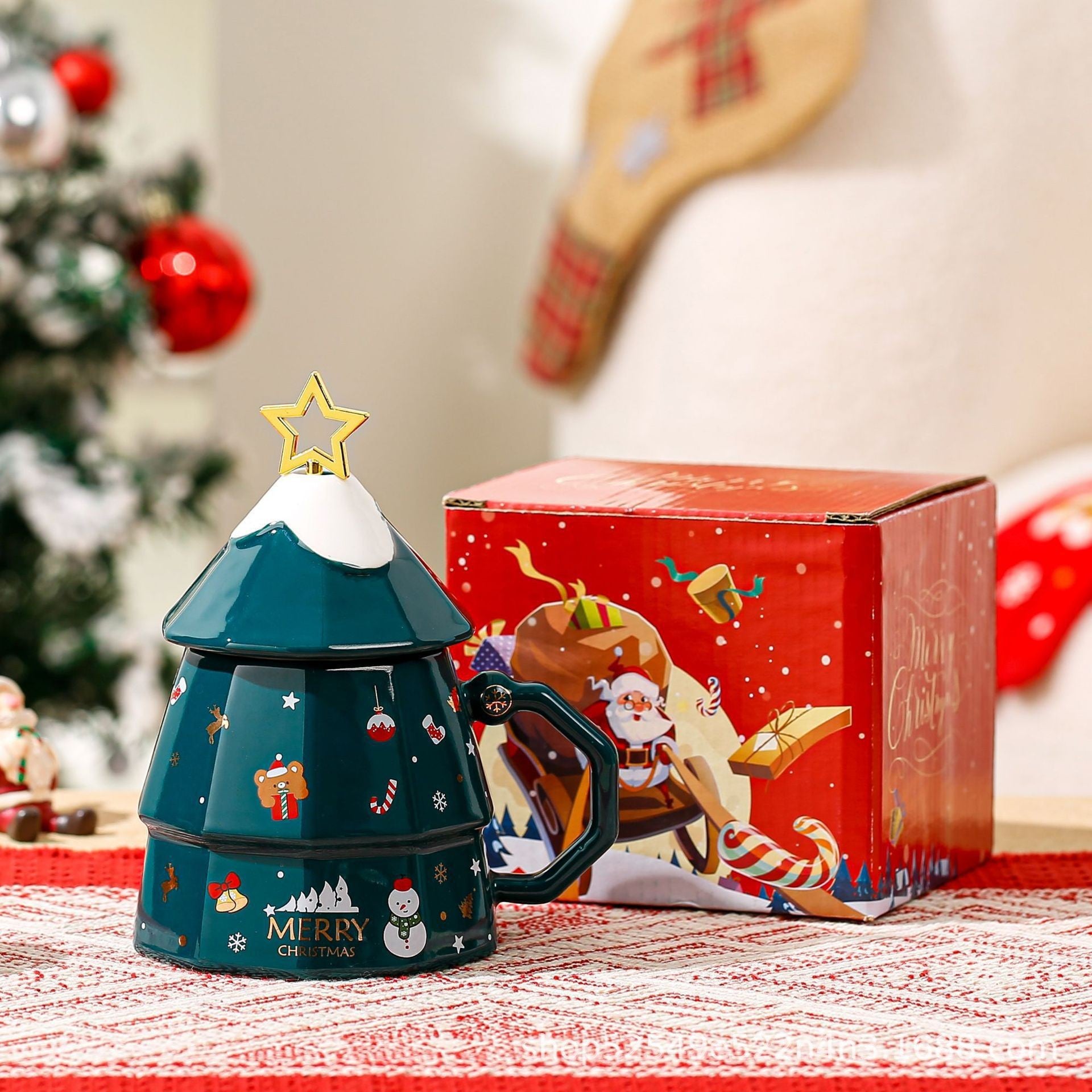 Fun Santa Claus Christmas Ceramic Mug: Popular Amazon Gift