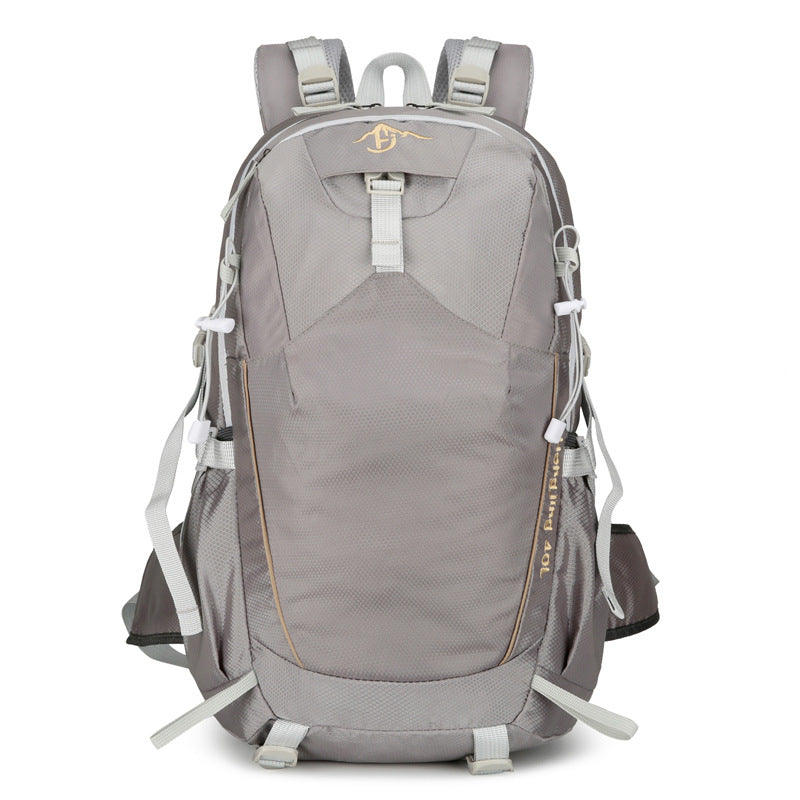 Mochila de deporte multifuncional 40L: gran capacidad, ideal para viajes cortos, camping, senderismo y montañismo
