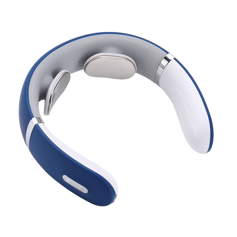 Masajeador de Cuello Eléctrico con Calor y Pulsos – Alivio Cervical Multifuncional para Estrés y Tensión