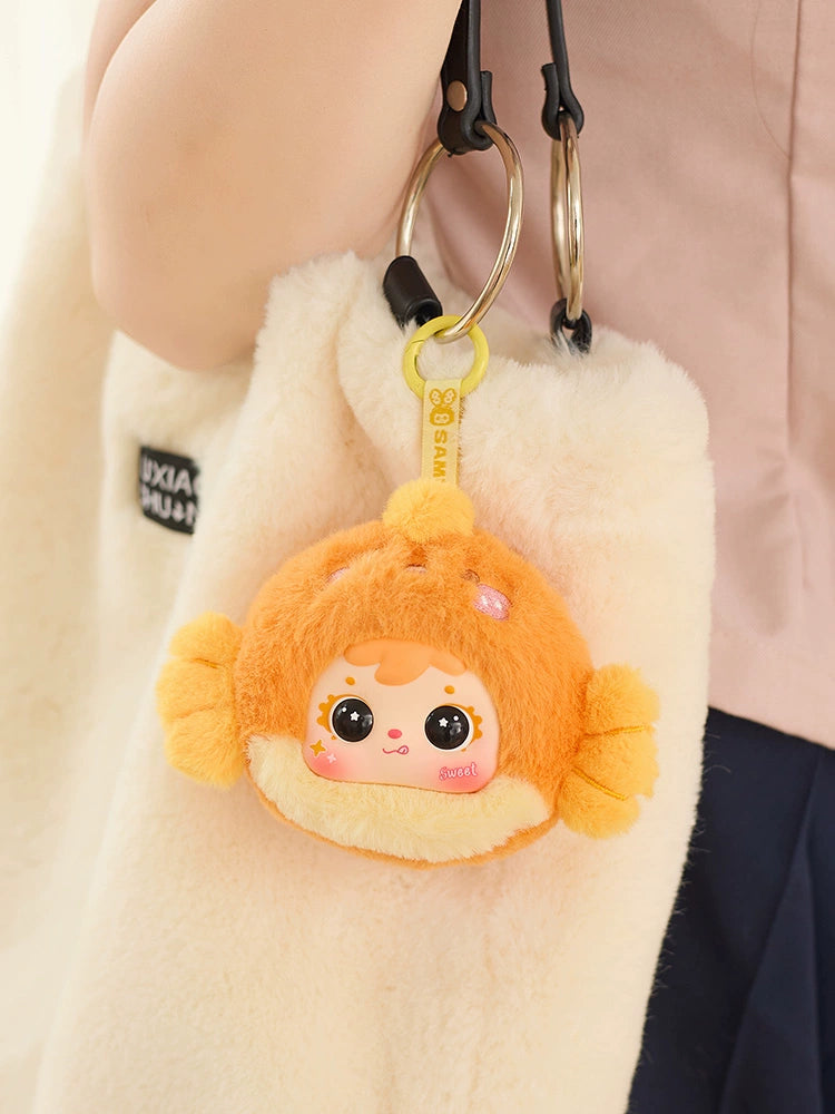 Llavero de Peluche Animalitos de Mar Samuel – Caja Sorpresa Coleccionable