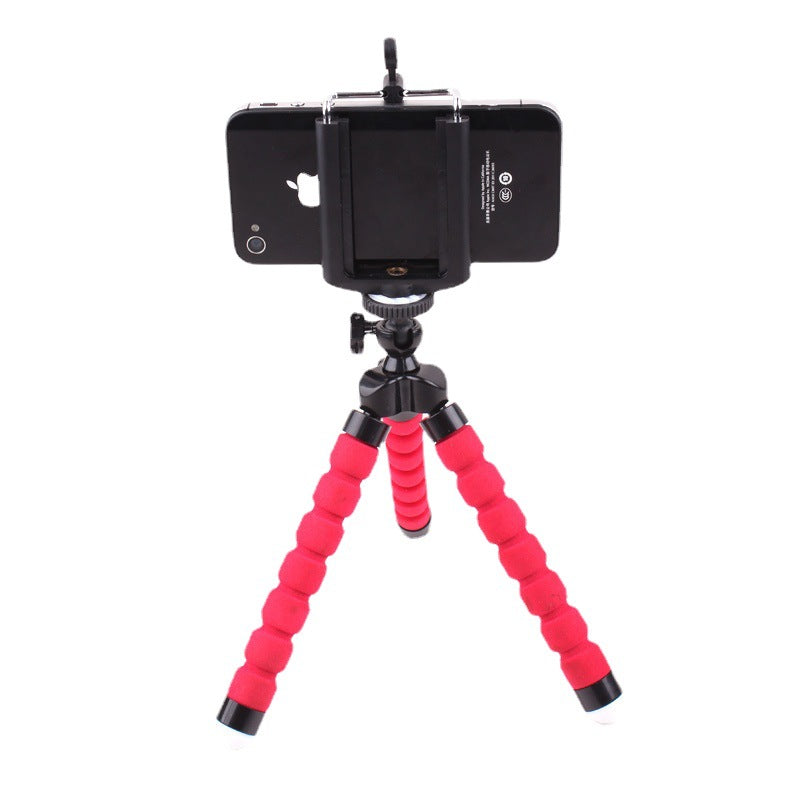 Trípode flexible para celulares portátil y ajustable para fotografía y transmisión en vivo