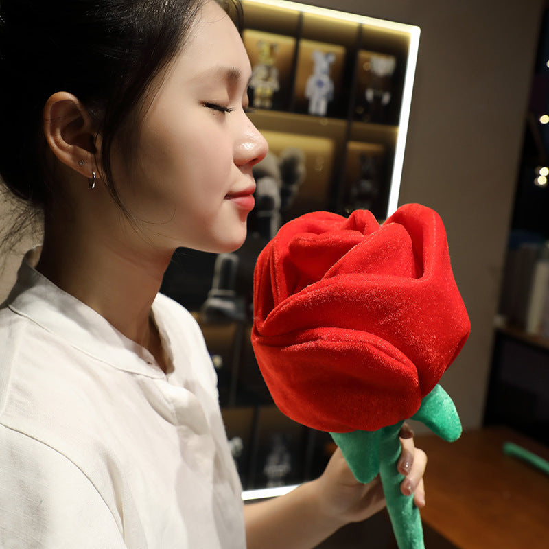 Gran flor de tela simulada: girasoles y rosas para decoración del hogar, eventos de boda, regalo del Día de San Valentín y sujetadores de cortinas