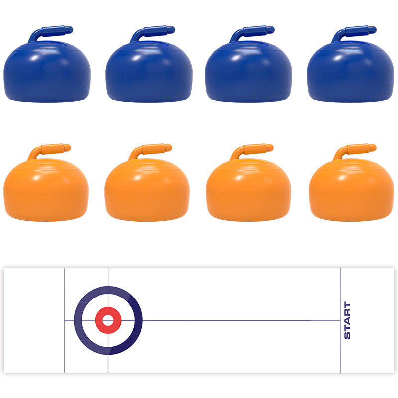 Juego de Mesa para Niños tipo Curling y Hockey con Piezas Deslizables