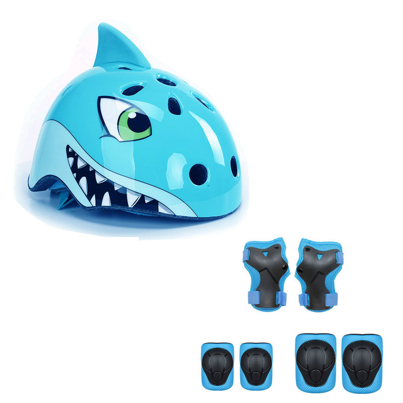 Casco para ciclismo Infantil: diseño de dinosaurio, Oso, tiburón  y zorro  Protección para Deportes y Patinaje