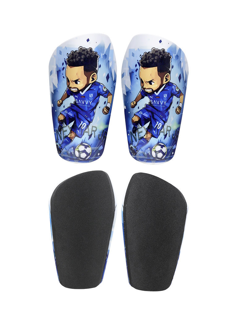 Protector de Espinillas para Niños con Diseños de Ídolos del Fútbol