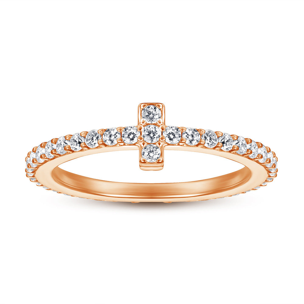 Anillo de plata 925 para mujer: con circonitas, sencillo y elegante