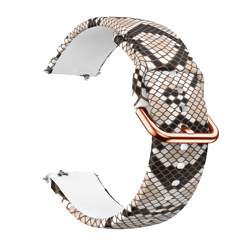 Correa de Silicona para Samsung Galaxy Active2 , Watch4,   Huawei 20/22 mm En varios Colore