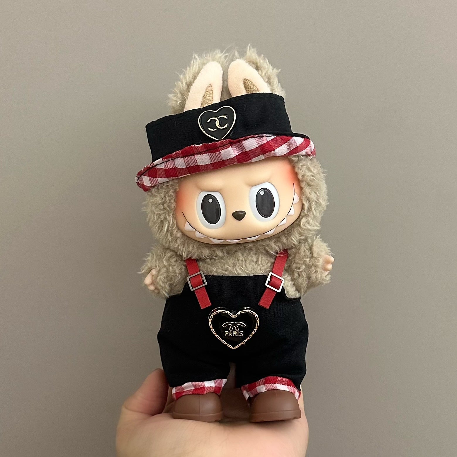 Playful Threads: Compatible with Labubu, Clothing Set, Accessories for 17cm Dolls, Accessories for Labubu (No Doll)