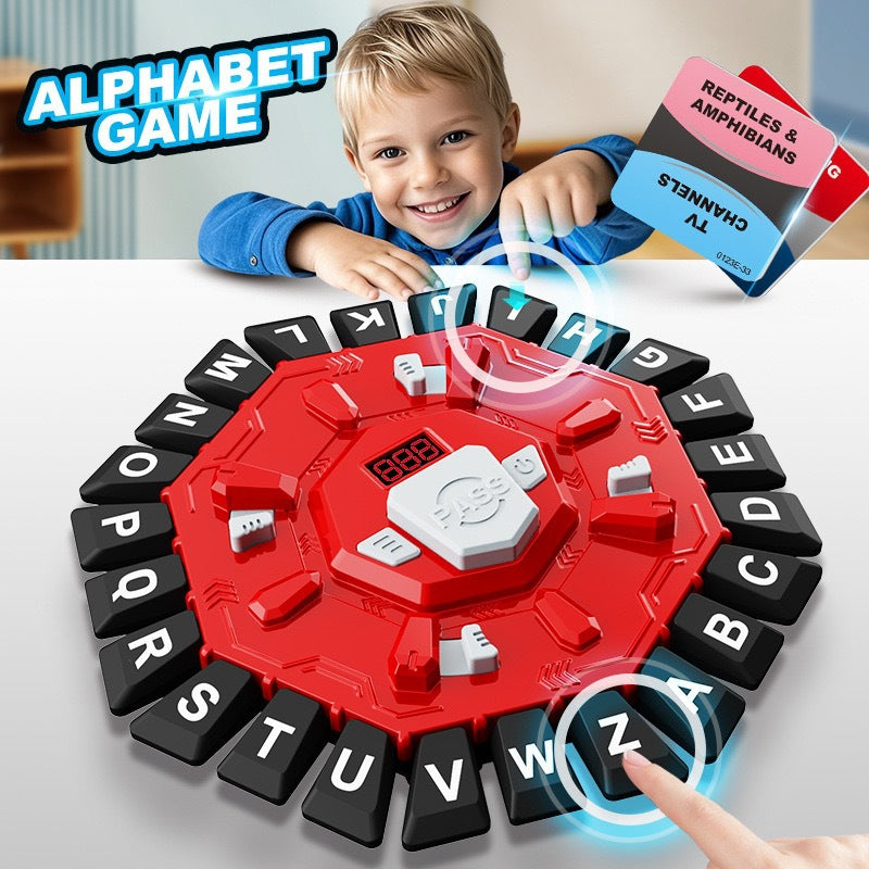 Letter Board - Educational Children's Board Game: Fast-Paced English Word Game