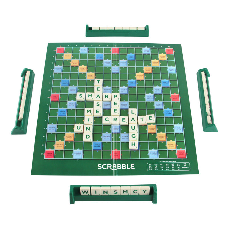 Scrabble Infantil en Inglés | Juego de Mesa con Letras y Palabras
