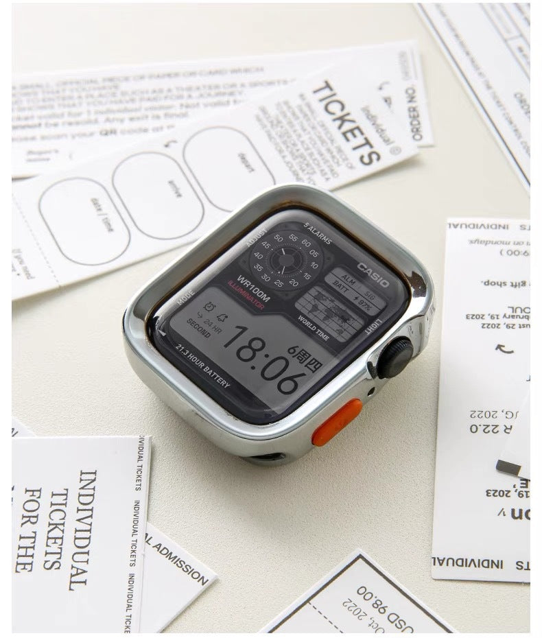 Funda Protectora para Apple Watch S10 Anti-impacto con Borde Suave
