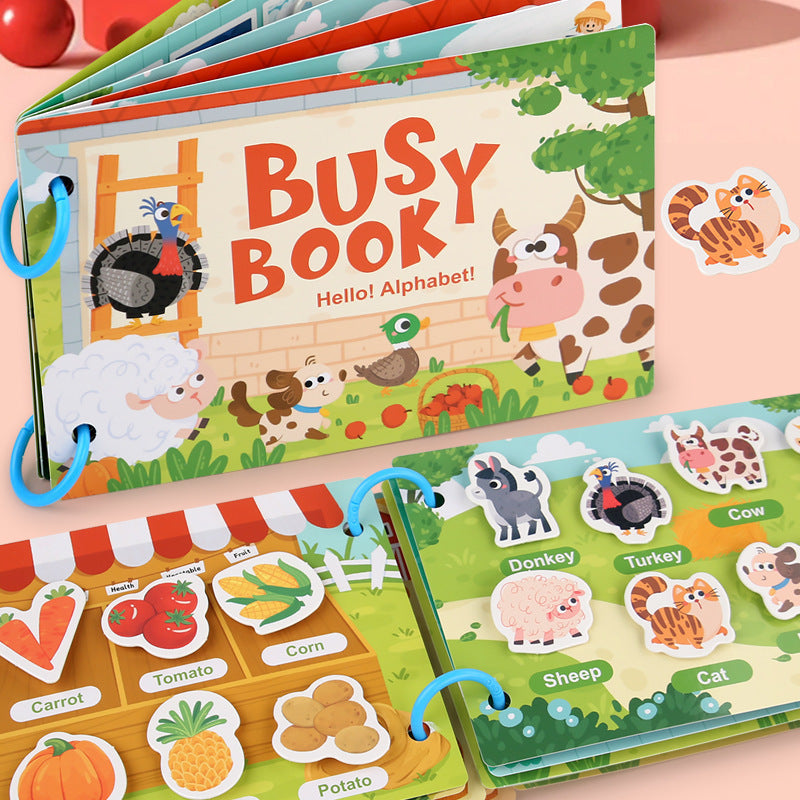 Libros Educativos de Actividades para Niños 3 a 6 Años – Reconocimiento, Manualidades y Juegos