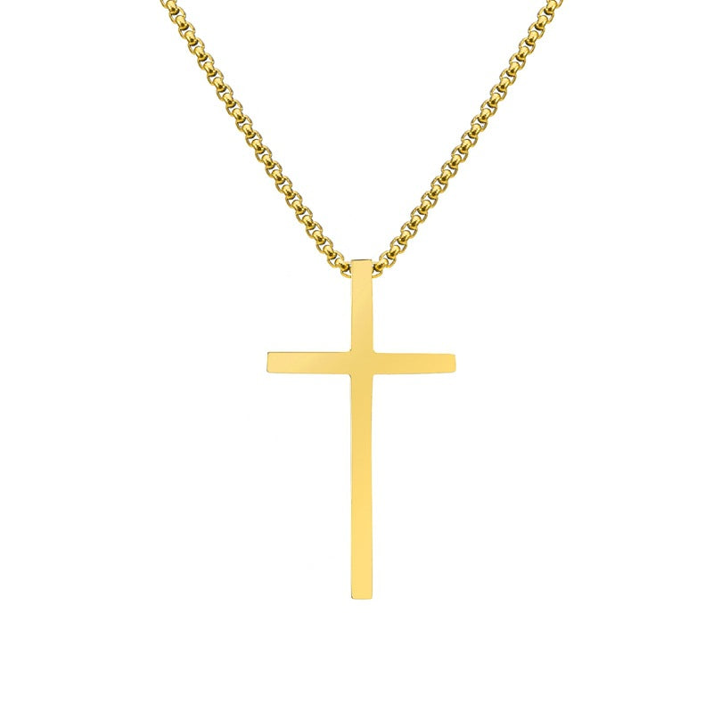 Cadena de Cruz para Hombre – Crucifijo Protector y Versátil
