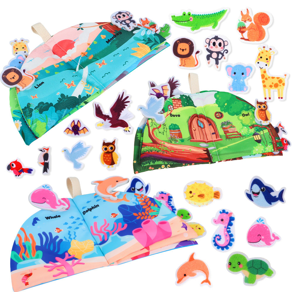 Libro Sensorial para Bebés de 0 a 3 Años Desarrollo Temprano