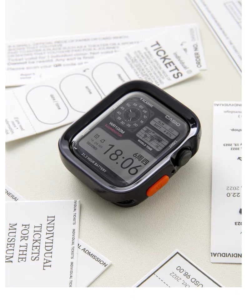 Funda Protectora para Apple Watch S10 Anti-impacto con Borde Suave
