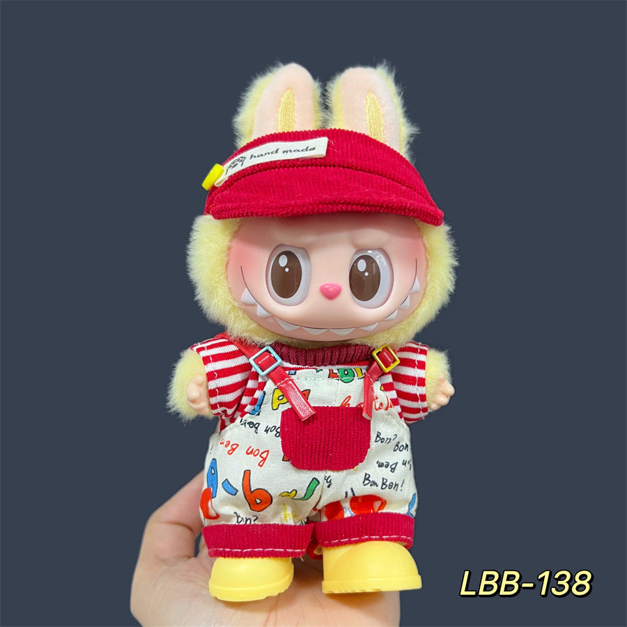 Disfraces y ropa en diseños adorables: para la bubu de 17cm, (Muñeca no incluida)
