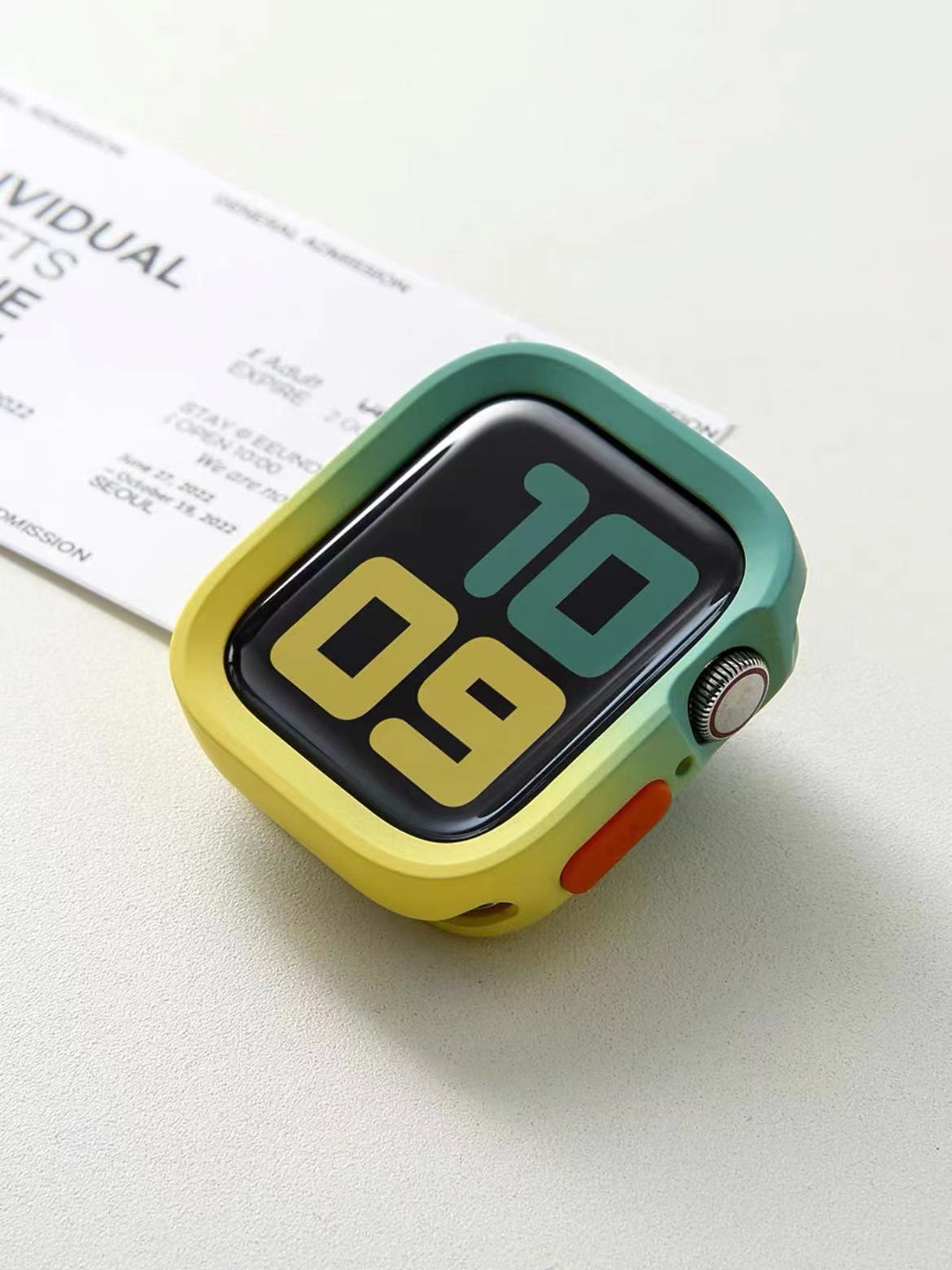 Funda Protectora para Apple Watch S10 Anti-impacto con Borde Suave