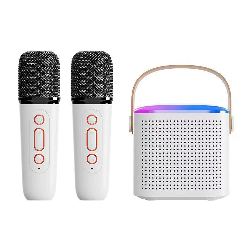Altavoz Bluetooth Y1 con Micrófono: Sistema de Sonido Inalambrico para Karaoke en Casa