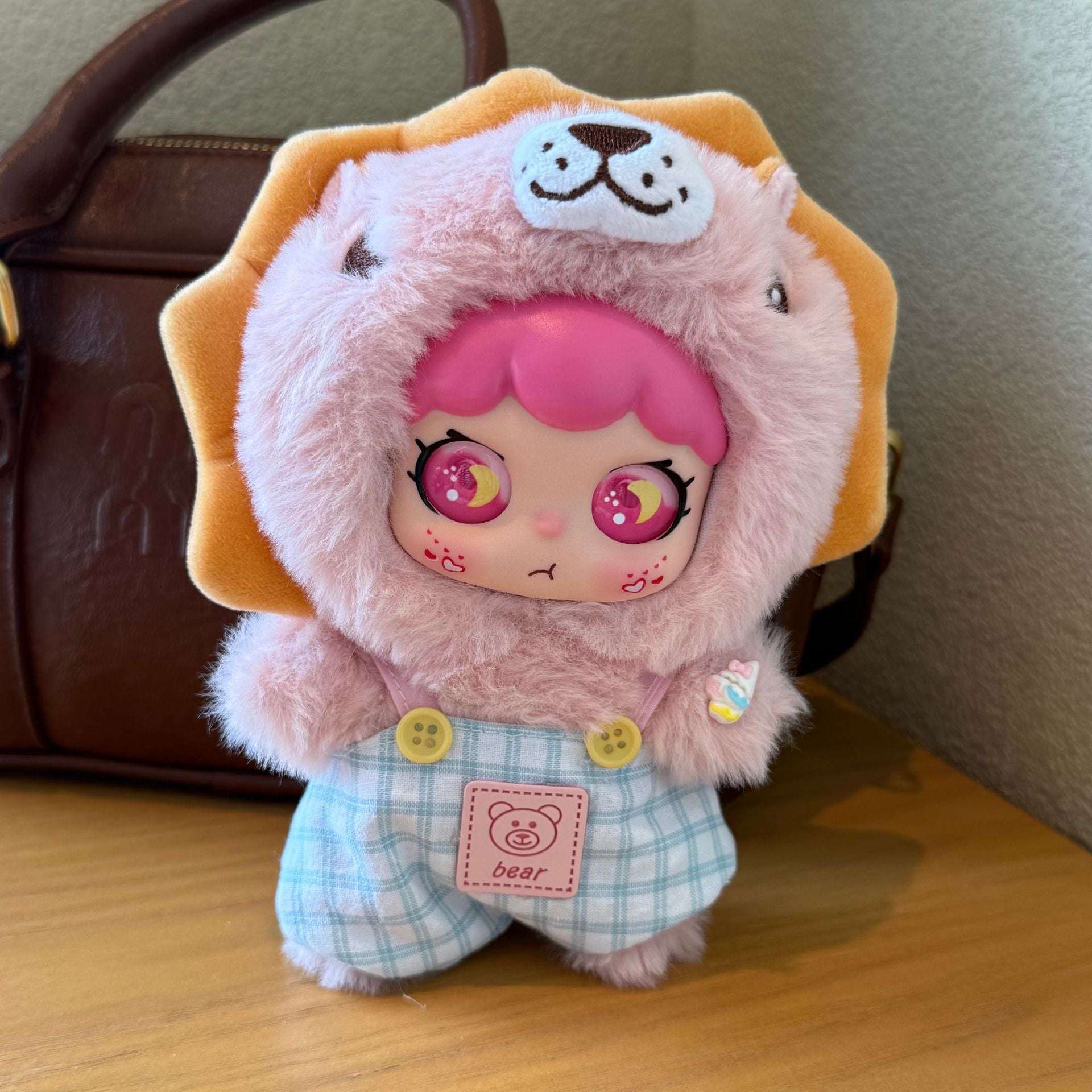Muñeco De Peluche Cara Adorable: Charms Para Colgar En Mochilas Y Bolsos