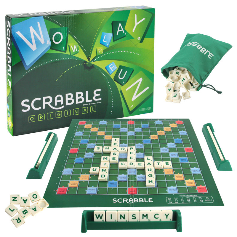 Scrabble Infantil en Inglés | Juego de Mesa con Letras y Palabras