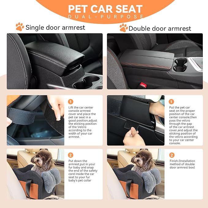 Bolso Transportador para Mascotas Pequeñas – Ideal para Perros y Gatos, Viajes y Auto