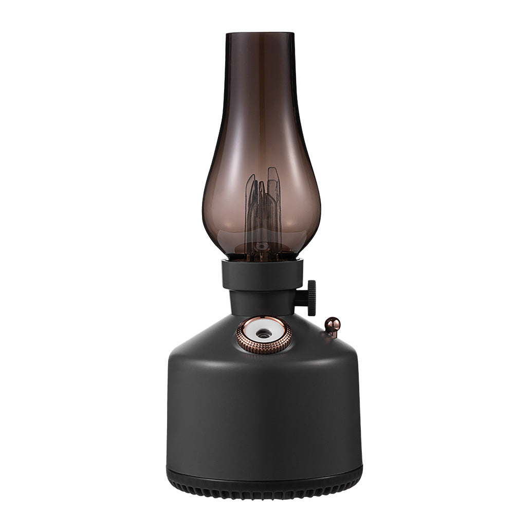 Humidificador de aceite de lámpara de petróleo: grande, silencioso y retro para casa, bar y alojamiento
