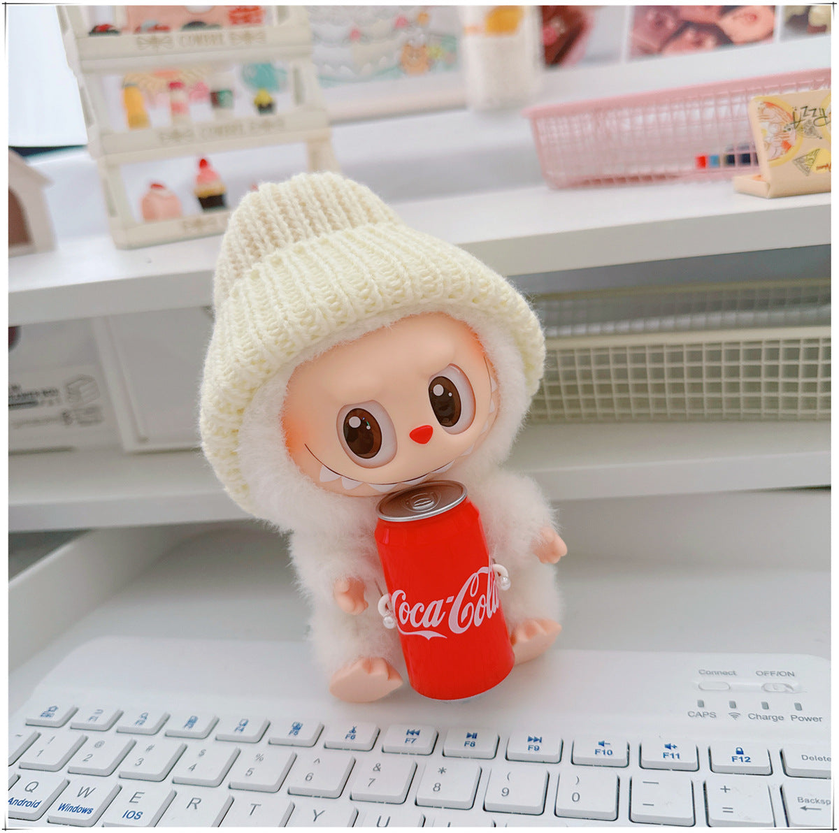 Tender Thread: Compatible with Labubu, Clothing Set, Accessories for 17cm Dolls, Accessories for Labubu (No Doll)