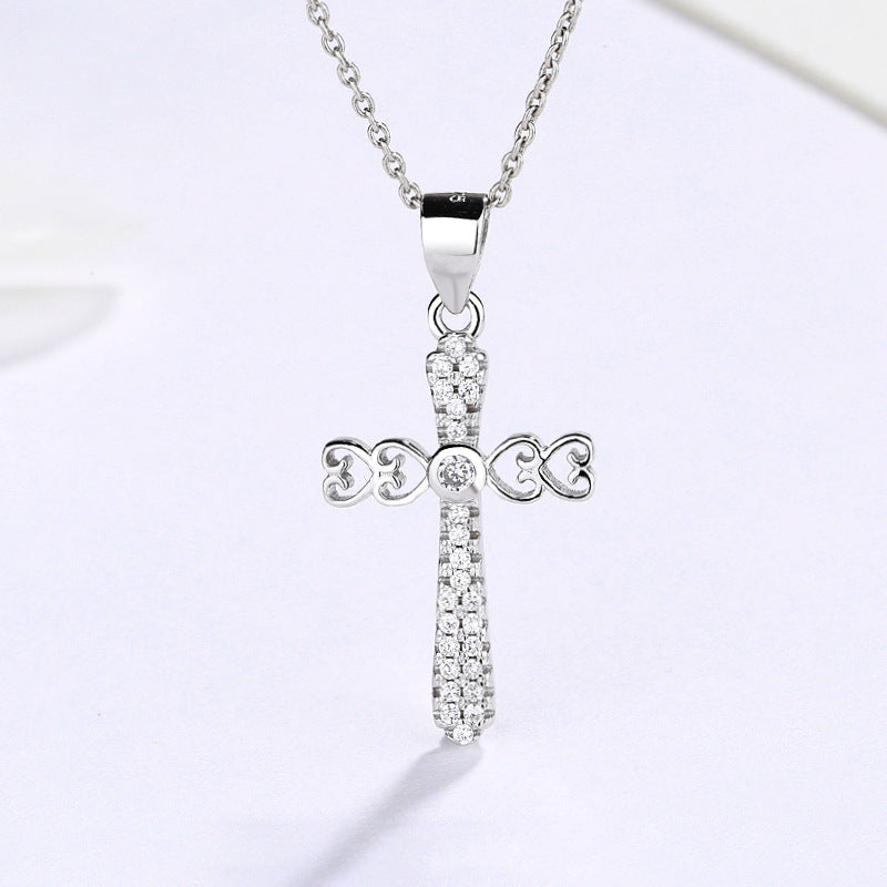 Cadena de Plata 925 con Cruz para Mujer – Varios Diseños Disponibles