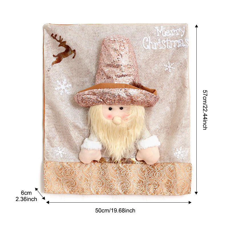 International Christmas Decorations with Chair Covers and Costumes: New Home Decor for Europe and America
