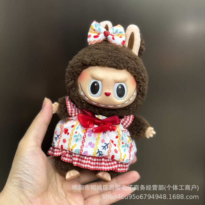 Ropa de Invierno para Muñecas Labubu de 17cm – Sets Calientitos y Adorables (Muñeca no incluida)