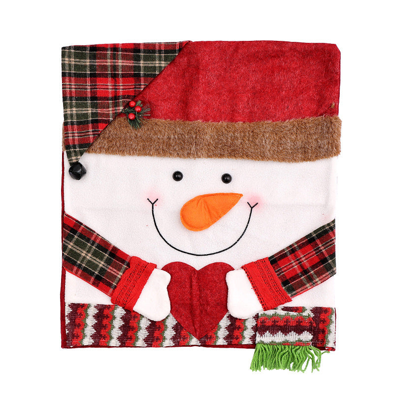 International Christmas Decorations with Chair Covers and Costumes: New Home Decor for Europe and America