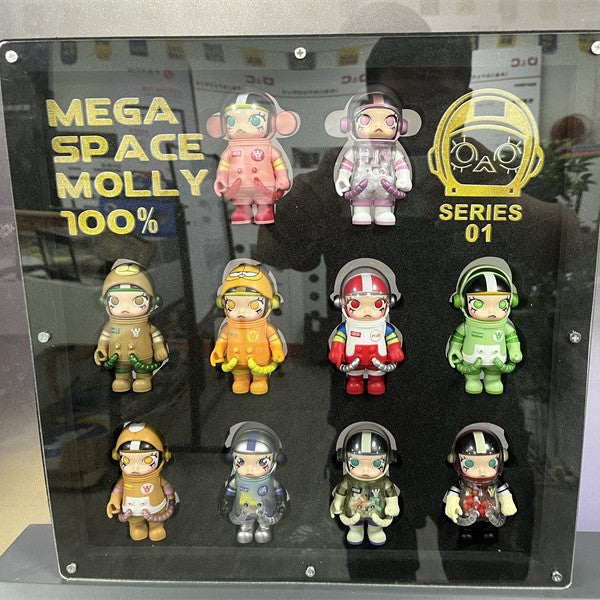 Caja Acrílica de Exhibición para SPACEMolly – Compatible con Blind Box Modelos 1, 2 y 3