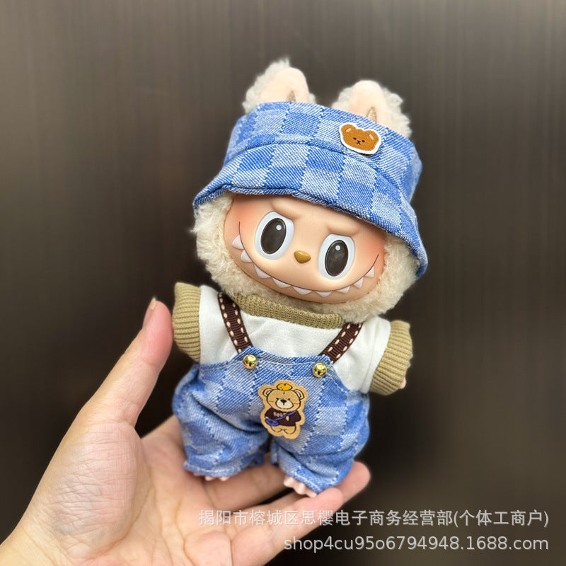 Ropa de Invierno para Muñecas Labubu de 17cm – Sets Calientitos y Adorables (Muñeca no incluida)