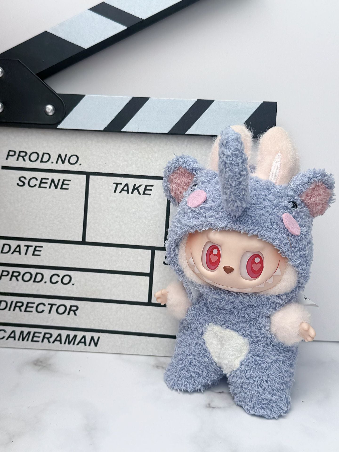 Soft Saga: Compatible with Labubu, Clothing Set, Accessories for 17cm Dolls, Accessories for Labubu (No Doll)