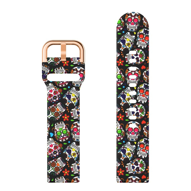 Correa de Silicona para Samsung Galaxy Active2 , Watch4,   Huawei 20/22 mm En varios Colore