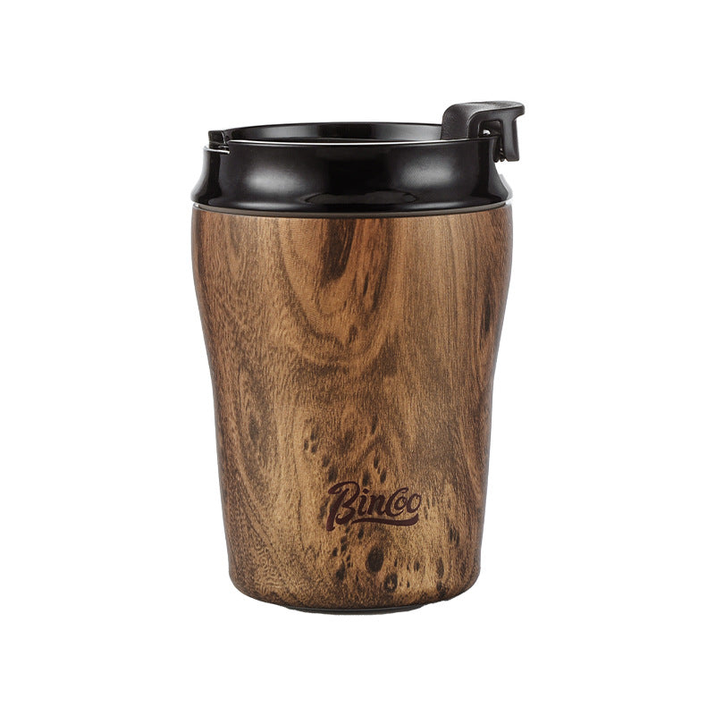 Taza de Cerámica Bincoo: Vaso Térmico Retro de Alta Calidad, Portátil y Acero Inoxidable