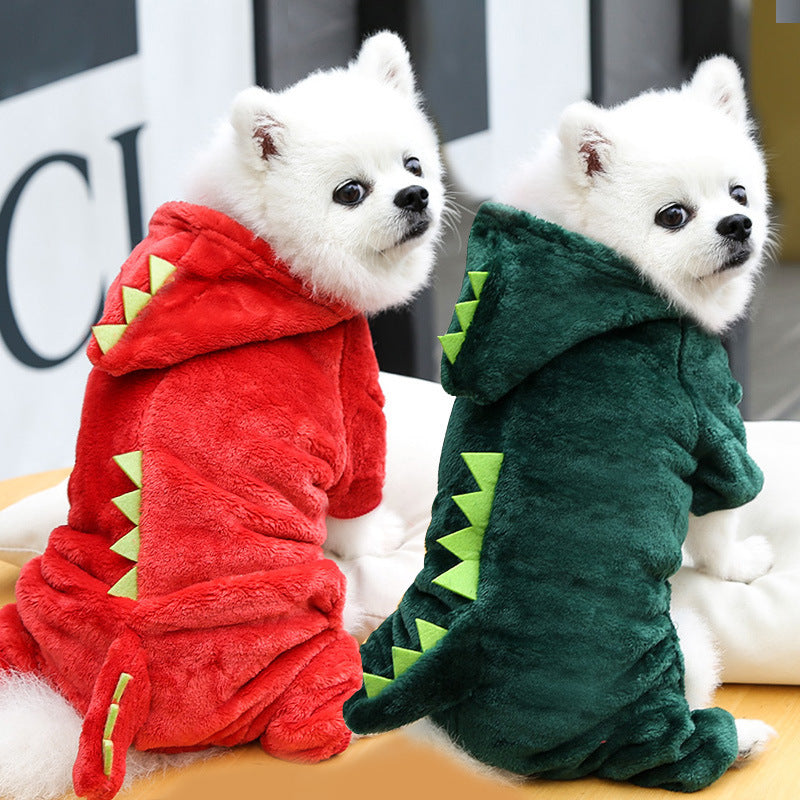 Ropa de Invierno para Perros Diseño Dragón
