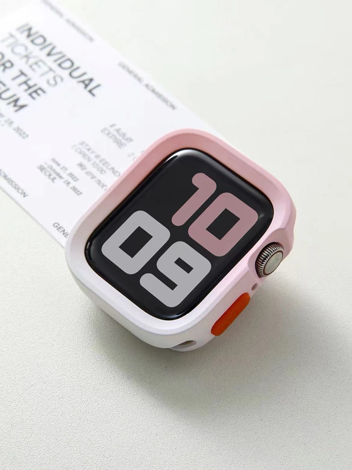 Funda Protectora para Apple Watch S10 Anti-impacto con Borde Suave
