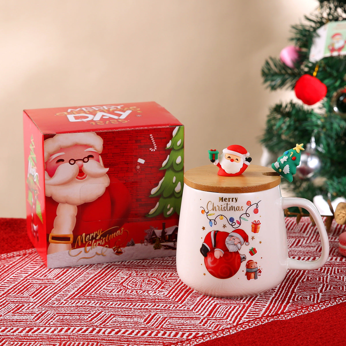 Fun Santa Claus Christmas Ceramic Mug: Popular Amazon Gift