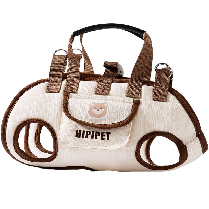 Bolsa de transporte para perros pequeños – Portátil, cómoda y con correa resistente