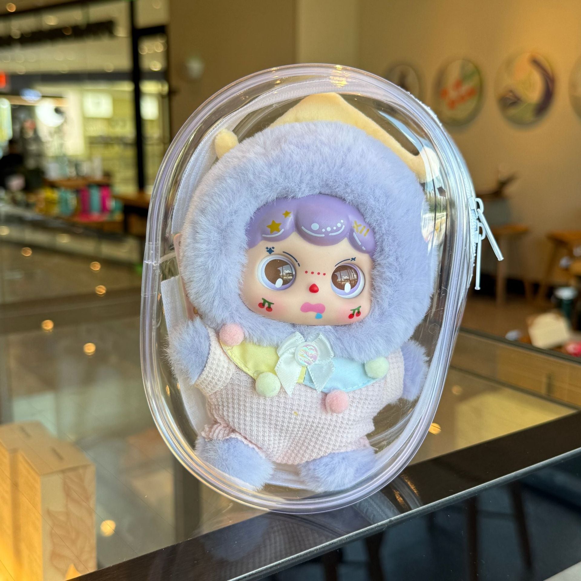 Muñeco De Peluche Cara Adorable: Charms Para Colgar En Mochilas Y Bolsos
