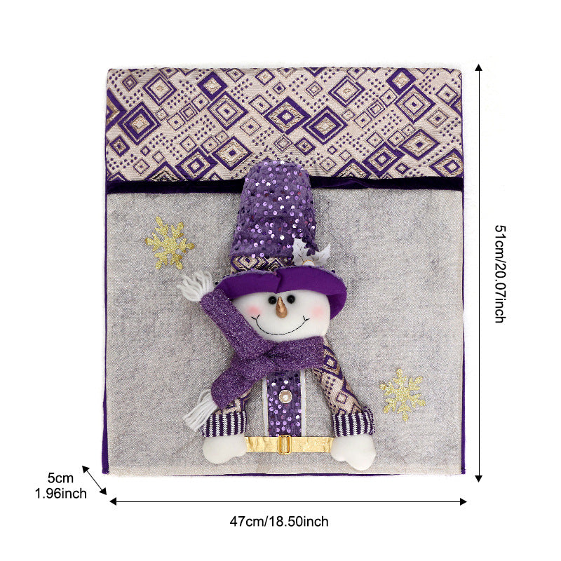 International Christmas Decorations with Chair Covers and Costumes: New Home Decor for Europe and America