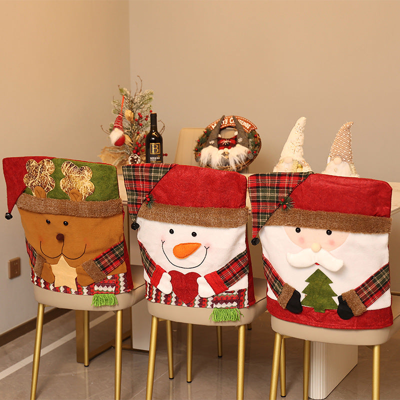 Fundas navideñas para sillas 