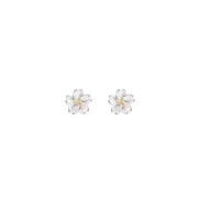 Pendientes de Flor de Cerezo en Plata S925 – Diseño Delicado para Niña